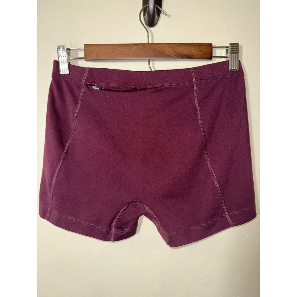 Adidas Climalite Compression Shorts Maroon Burgundy Volleyball Large